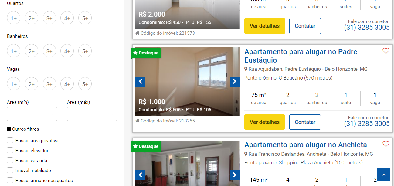 Busca Casa Mineira Imóveis